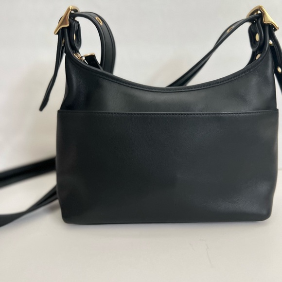 Vintage Coach Legacy Black Small Pocket Zip Bag - Picture 8 of 16